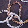 Chainmail necklaces and bracelets