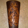Bracer with a viking design