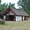 Trelleborg 10 : reconstructed buildings